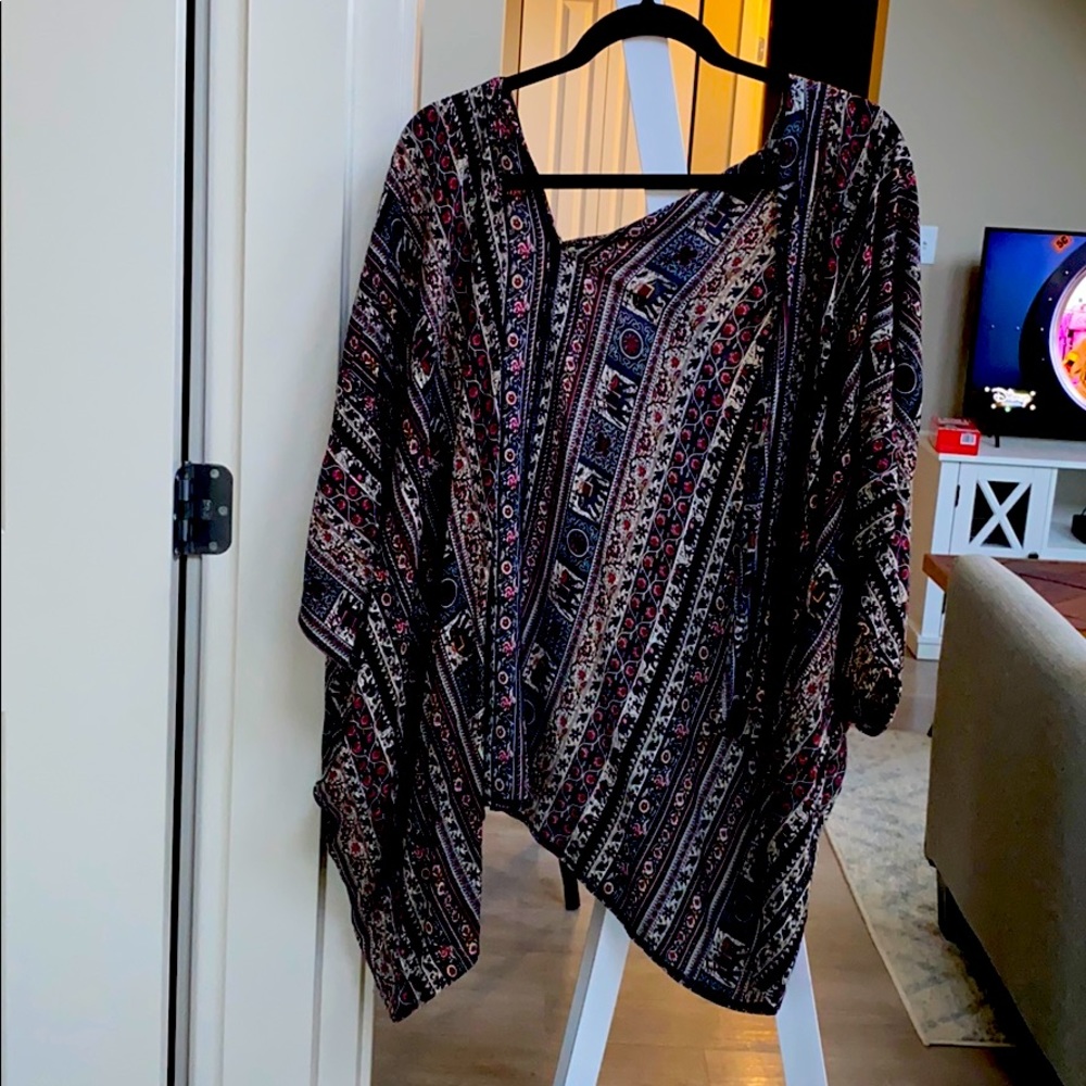 Print Cardigan